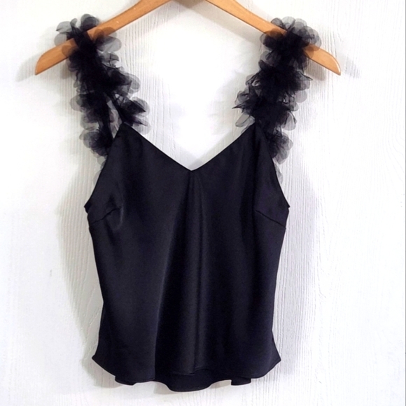 New!For Love and Lemons floral trim  PJ Set - Picture 4 of 12